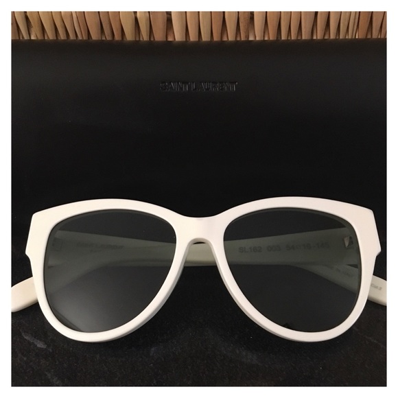 Yves Saint Laurent Sunglasses—White Frames w/Case - Picture 13 of 13